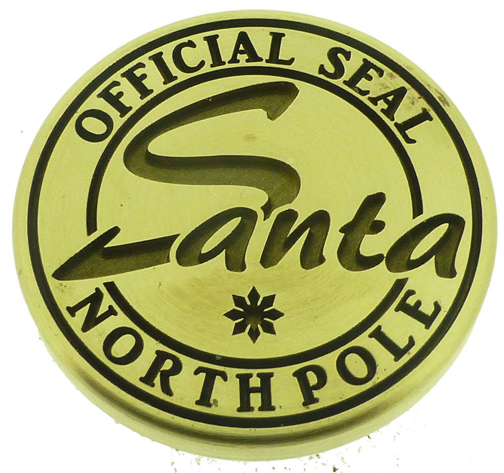 Custom Wax N Seals Santa North Pole Official Wax Seal Design