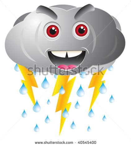 Funny Storm  Vector   In My Gallery Also Available Xxl Jpeg Image Made    