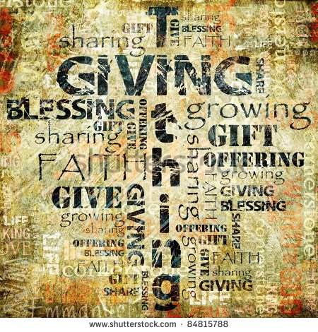 Giving And Tithing Background Stock Photo 84815788   Shutterstock