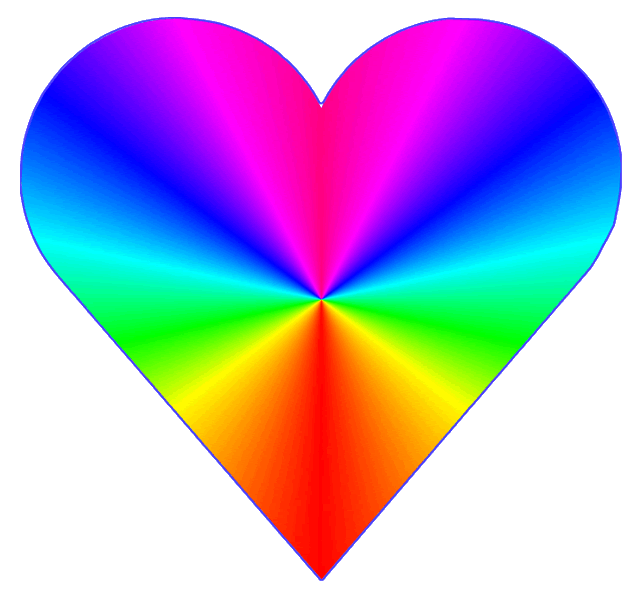 Go Back   Gallery For   Rainbow Heart Clip Art