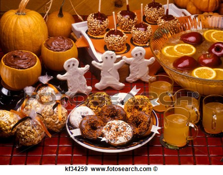 Halloween Dessert Buffet View Large Photo Image