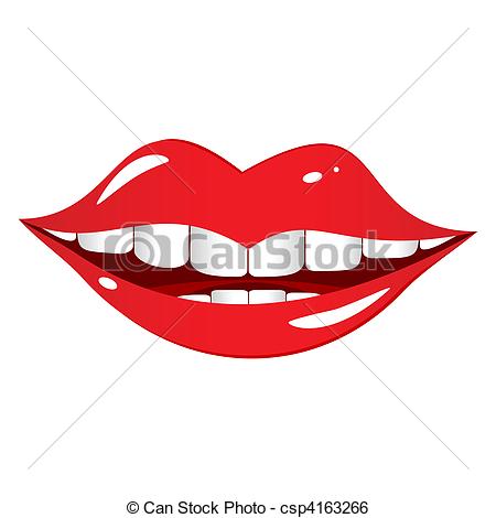 Laughing Mouth Clipart Mouth Laughs  Clip Art Vector