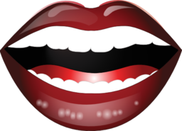 Laughing Mouth Smiley Emoticon Clipart   Royalty Free Public Domain