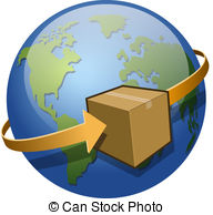 Shipping Package Illustrations And Clipart