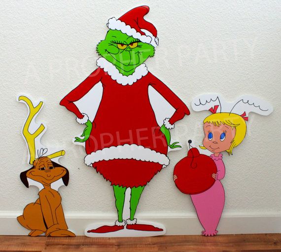 The Grinch Max The Dog And Cindy Lou Who  Super Cute   Pinterest