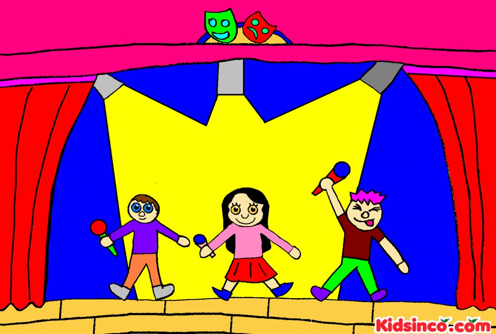 Theater Kids Acting Acting Classes Kids Singing Free Clip Art