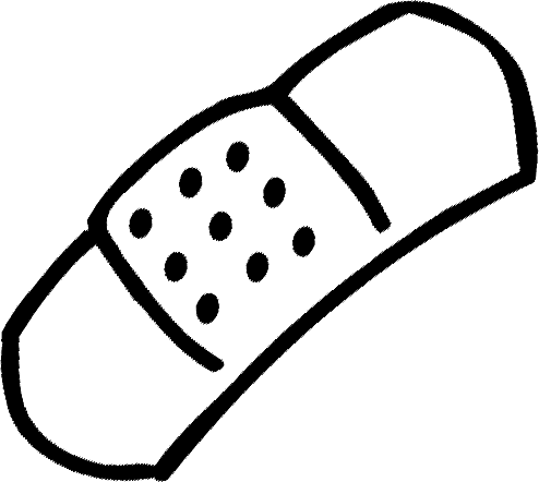 Band Aid Clip Art Picture Of Bandaid   Clipart