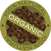 Cocoa Beans Clipart Coffee Beans Organic Label