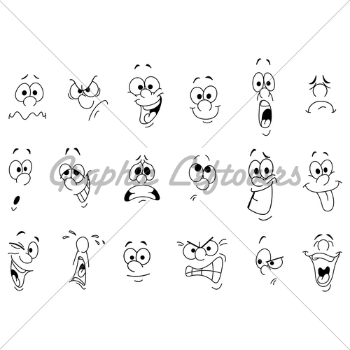 Facial Expressions   Gl Stock Images