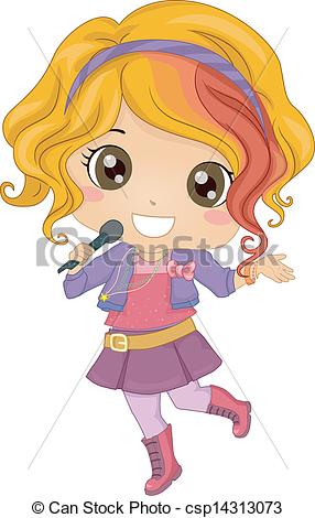 Pop Star    Csp14313073   Search Clipart Illustration Drawings And