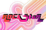Rock Star Vector Pop Logo Star Symbol Pop Up From