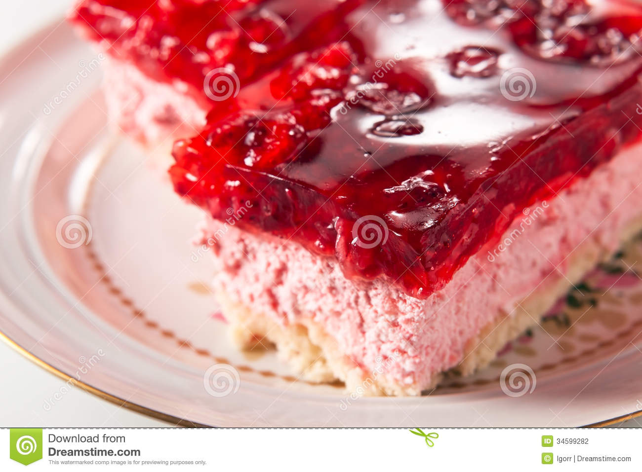 Strawberry Pie Stock Photography   Image  34599282