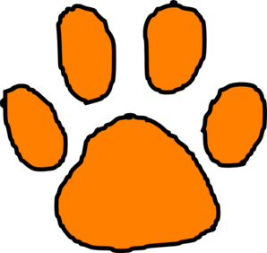 Tiger Paw Clipart Black And White   Clipart Panda   Free Clipart