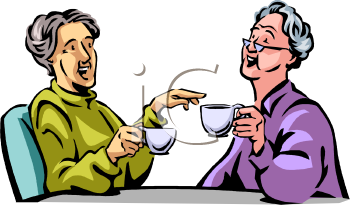 Women Drinking Coffee Clipart   Clipart Panda   Free Clipart Images
