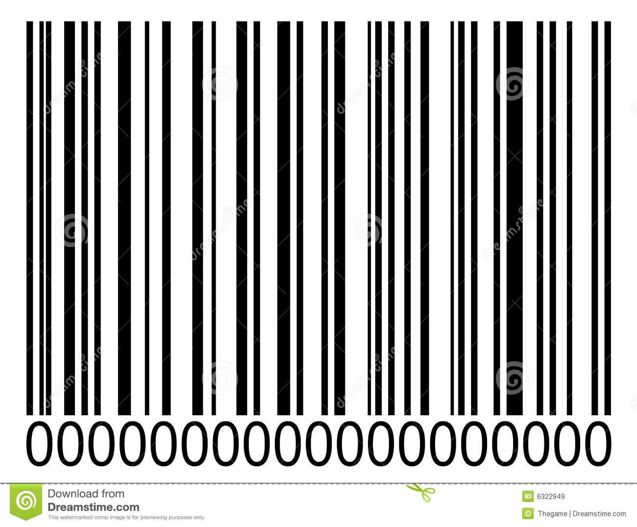 Barcode Royalty Free Stock Images   Image  6322949