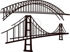 Clip Art On Pinterest   Suspension Bridge Flying Pig And Cartoon