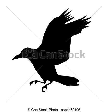 Crow Clip Art Black And White   Clipart Panda Free Clipart Images
