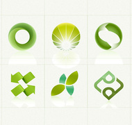 Environmental Health Clip Art Environment Logos Template Set