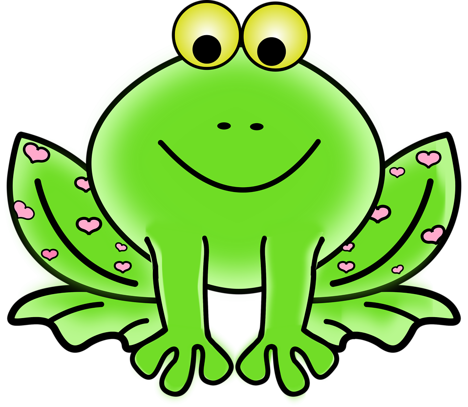 Frog Face Clipart