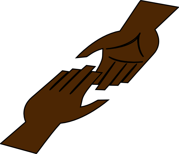 Helping Hands Clipart   Free Clip Art Images