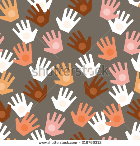 Of A People S Hands With Different Skin Color Together  Race