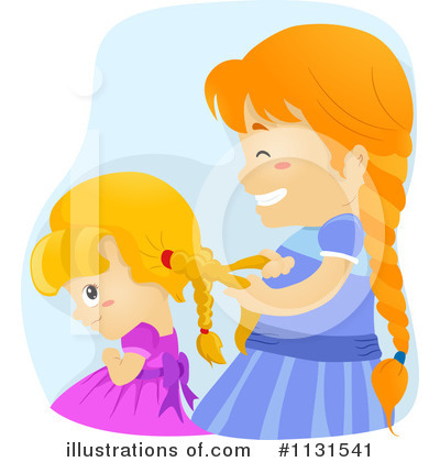 Royalty Free  Rf  Sisters Clipart Illustration  1131541 By Bnp Design