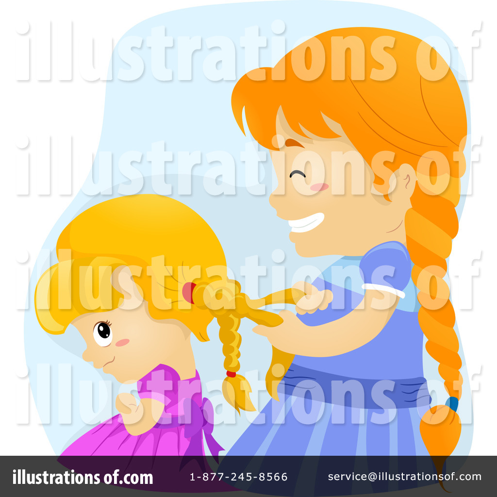 Royalty Free  Rf  Sisters Clipart Illustration  1131541 By Bnp Design