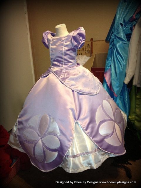 Sofia The First Princess Dress Gown Adult Or Child By Bbeauty79  375