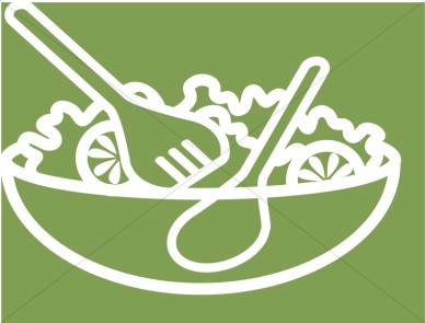 Soup And Salad Clip Art Free