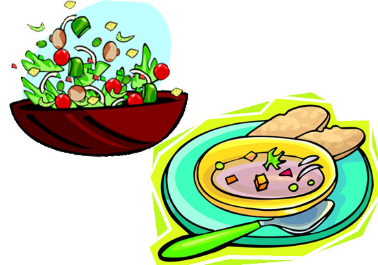Soup And Salad Clipart Soup And Salad    How Hard