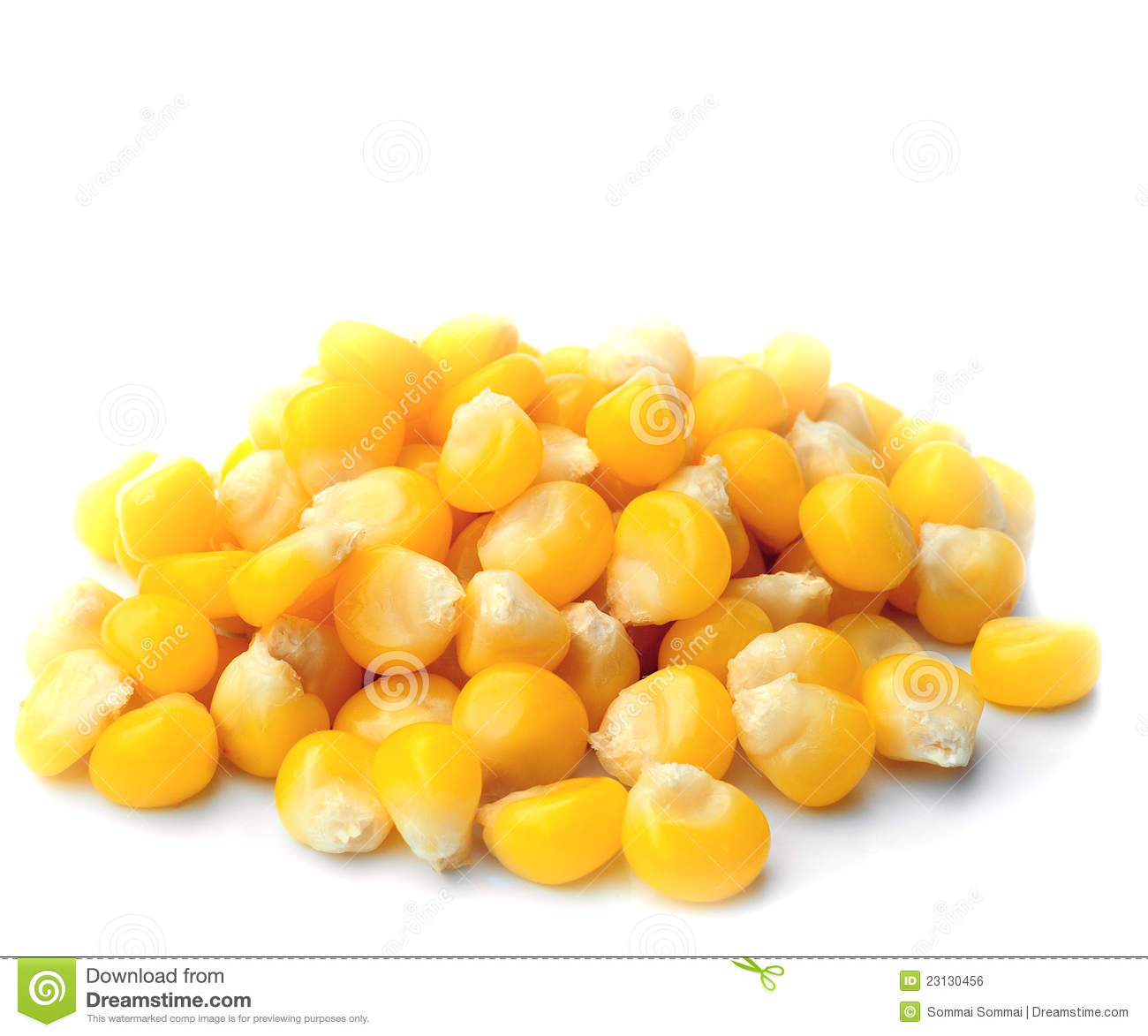 Sweet Whole Kernel Corn Royalty Free Stock Image   Image  23130456