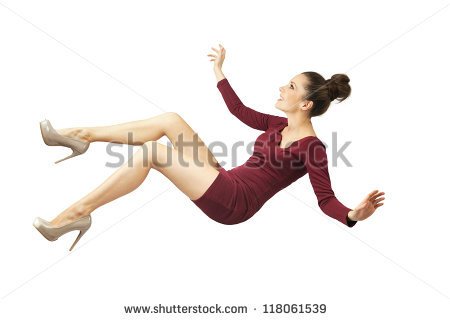 Woman Falling Stock Photos Illustrations And Vector Art