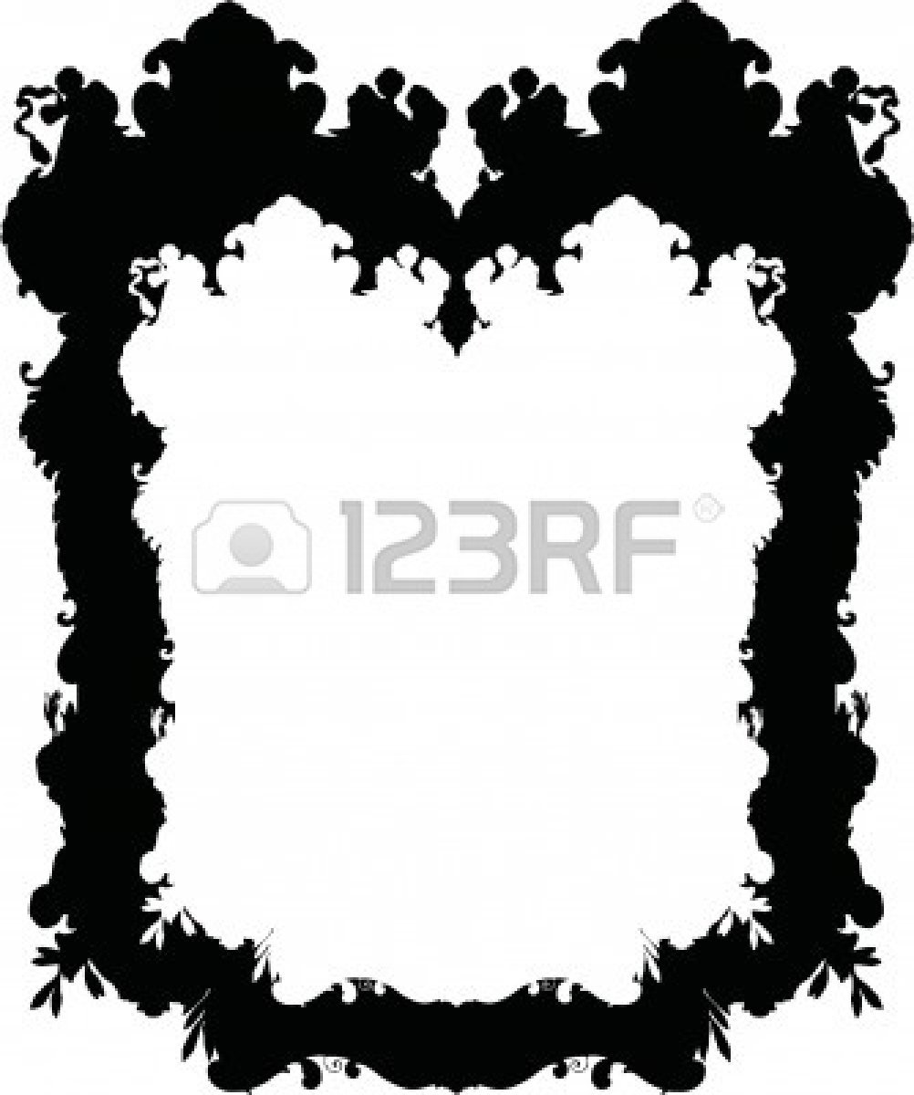 Antique Oval Frame Silhouette   Clipart Panda   Free Clipart Images