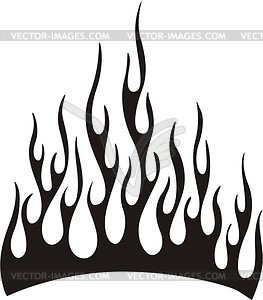 Black And White Fire Clipart   Clipart Panda   Free Clipart Images