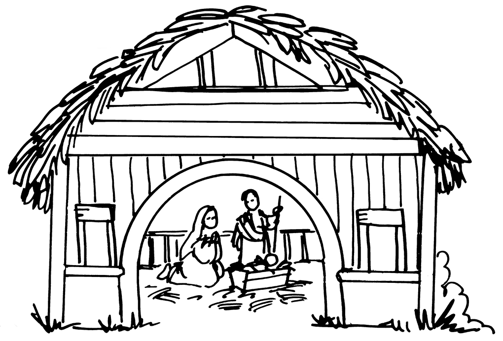 Christmas Manger Clipart   Cliparts Co