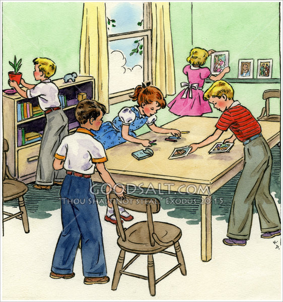 Classroom Clean Up Time Clipart Setting Up The Classroom 1 Jpg