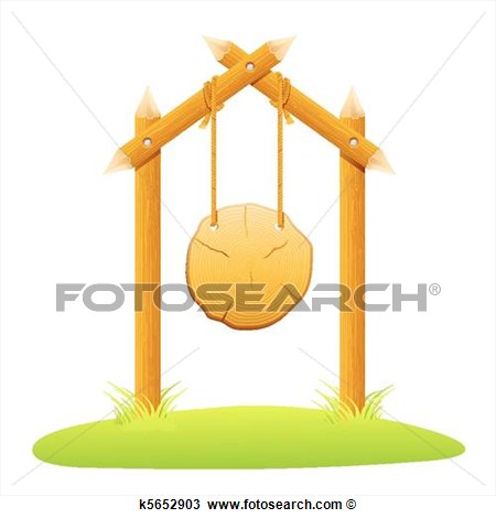 Clipart Hanging Wooden Board Fotosearch Search Clip Art Clipart