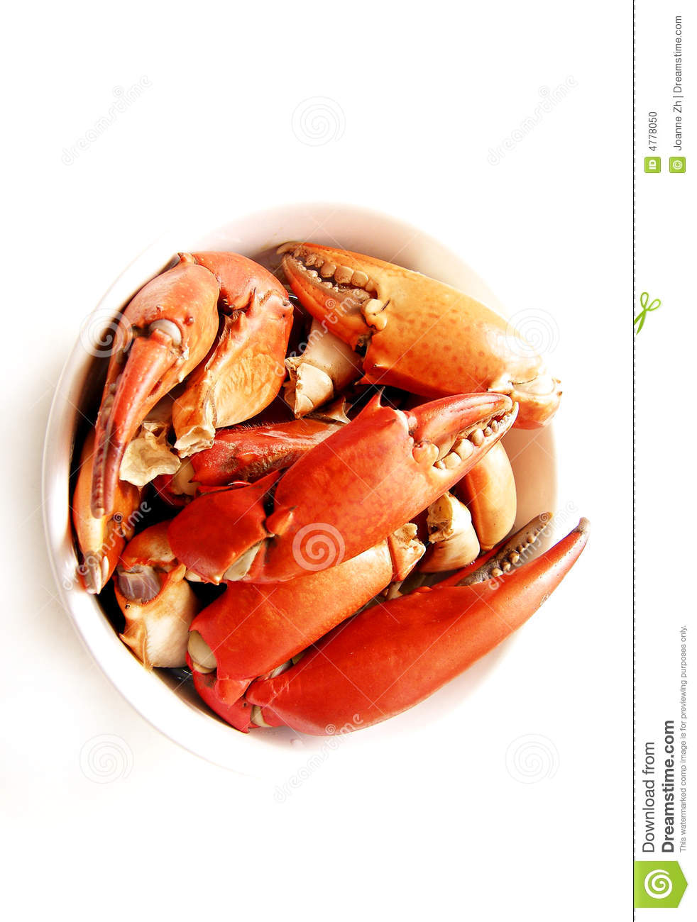 Crab Legs Food Dish Stock Photo   Image  4778050