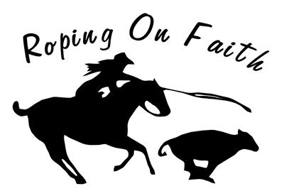Details About Cowgirl Break Away Roper Roping On Faith Horse Decal