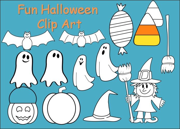 Free Fun Halloween Clip Art   Halloween Carnival   Poster Ideas   Pin