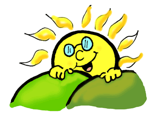 Full Version Of Happy Sunrise Sun Clipart