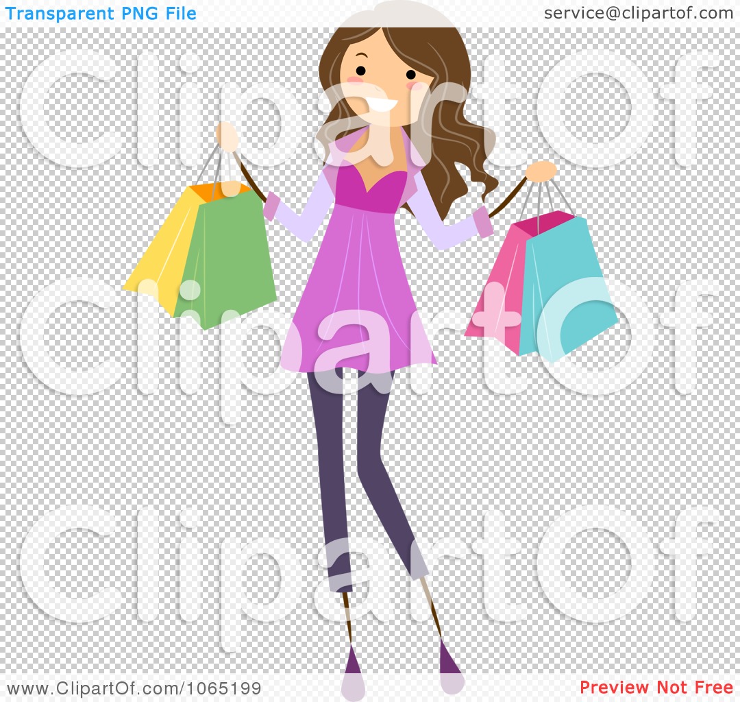     Girl Shopping Bags Clipart Desktop Wallpaper Girl Shopping Bags