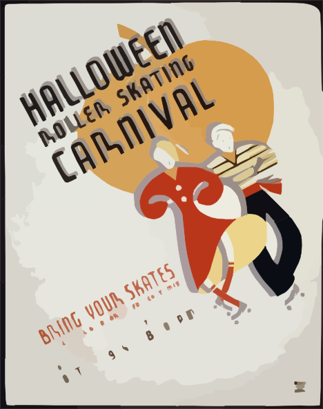 Halloween Roller Skating Carnival Bring Your Skates   Prizes Will Be