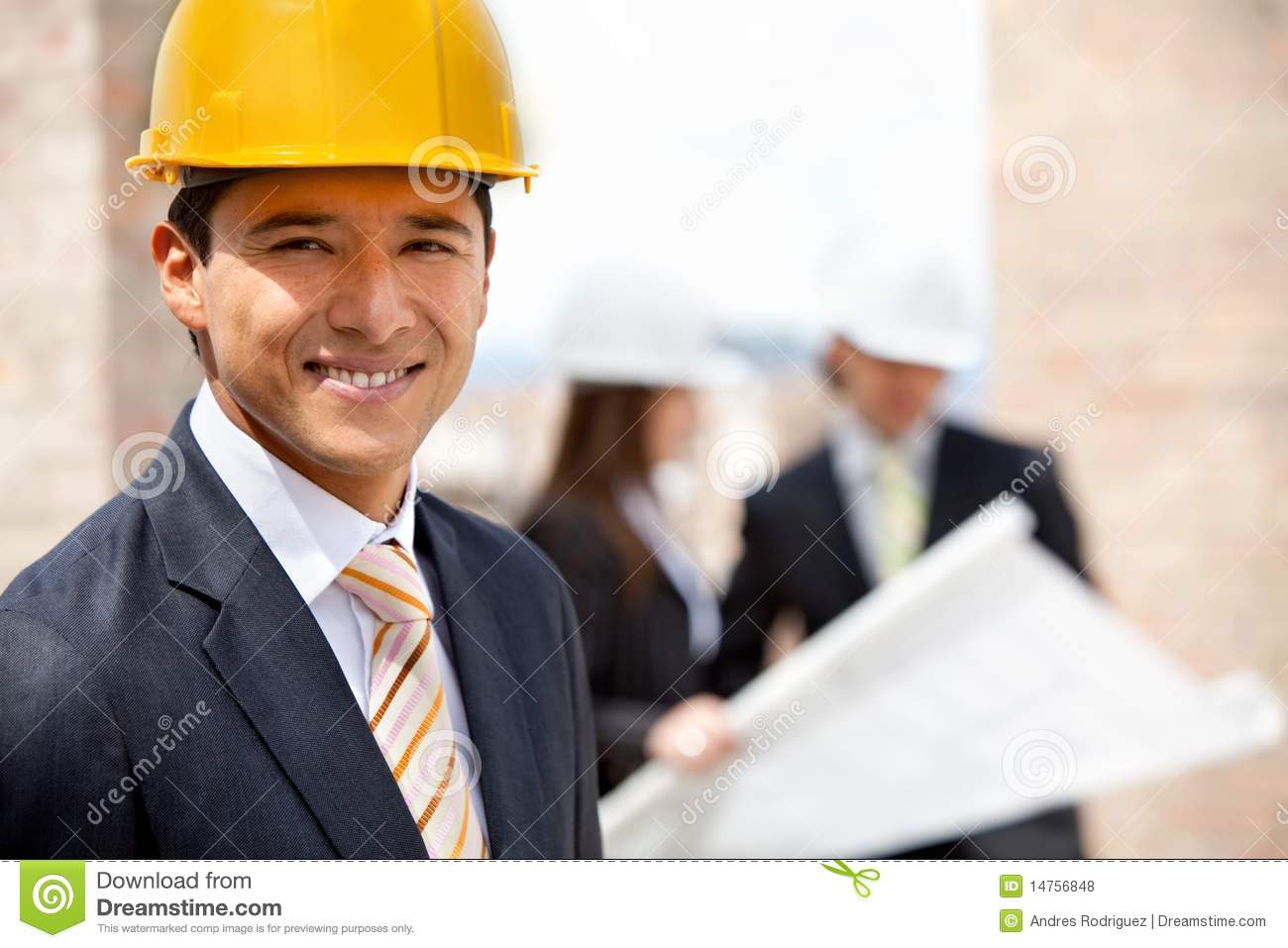 Male Engineer At A Construction Site Royalty Free Stock Photos   Image    