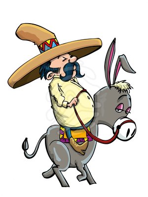 Mexican Man With Sombrero Clipart Mexican Man Clipart Mexican