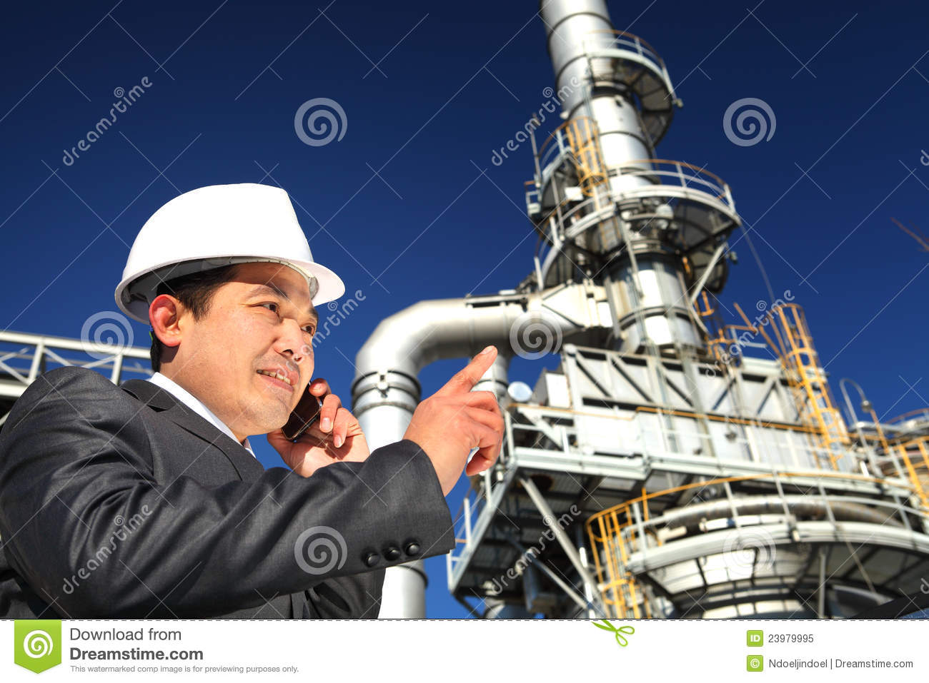 Royalty Free Stock Photo  Chemical Industrial Engineer