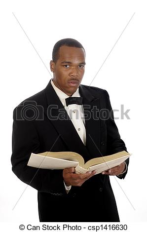 Stock Photography Of Black Preacher   African American Preacher    