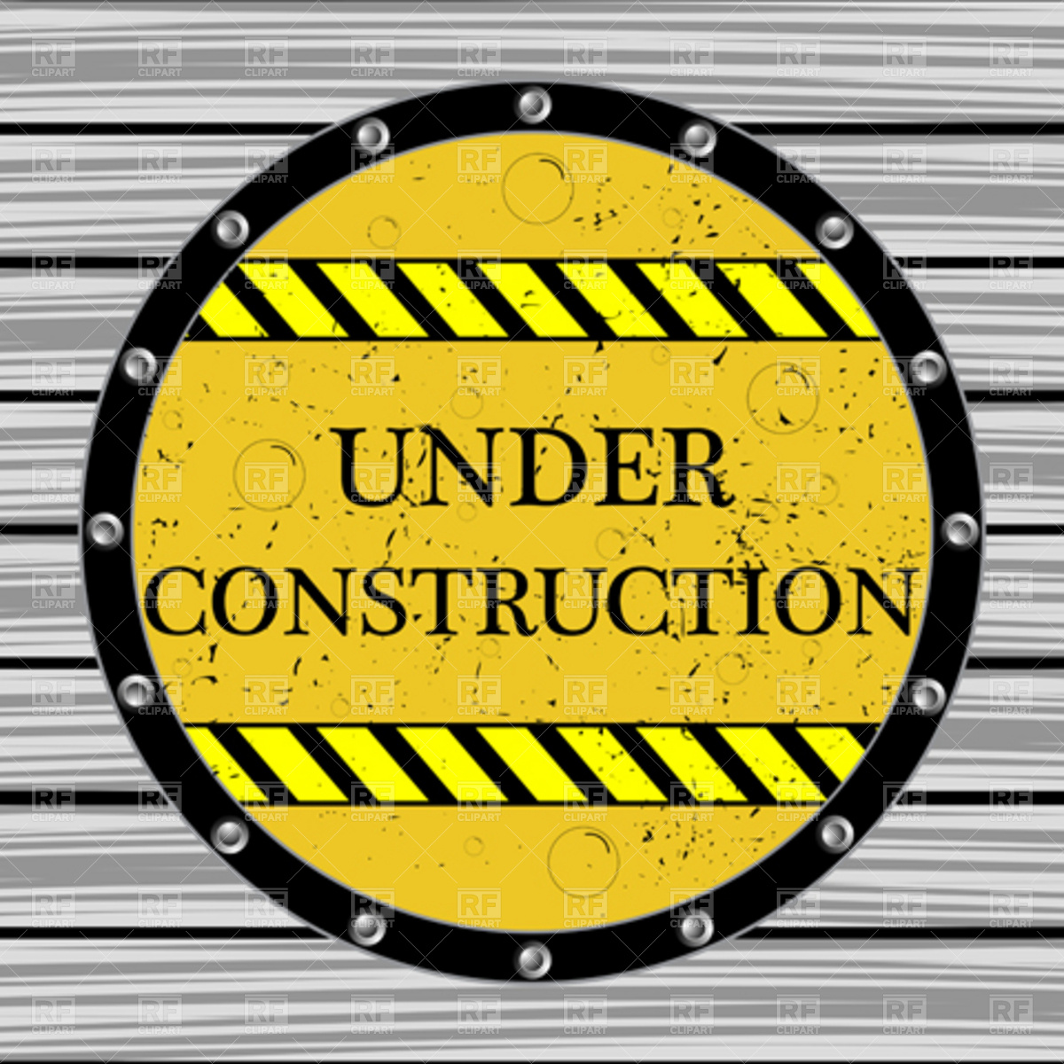 Under Construction Sign 4323 Signs Symbols Maps Download Royalty