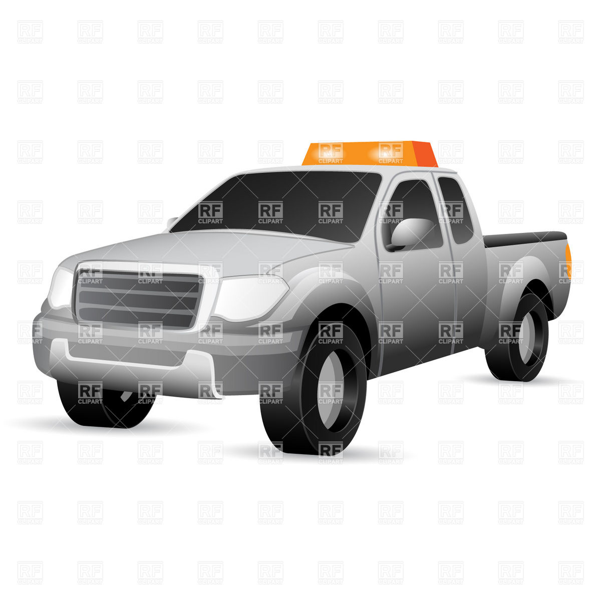     Up Truck With Flash Light Download Royalty Free Vector Clipart  Eps