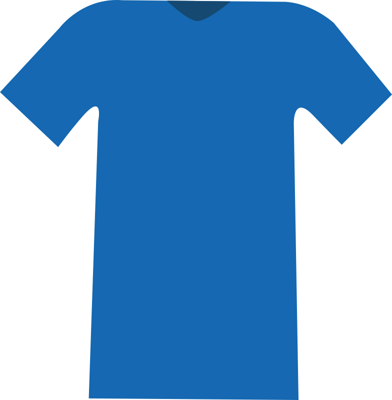 Basic Blue T Shirt By Vtheikki